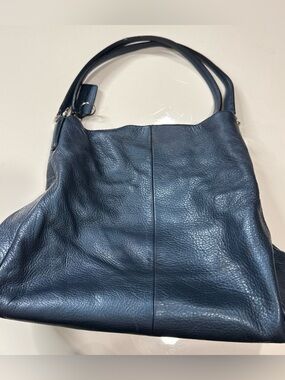 COACH Madison Phoebe Shoulder Bag Hobo Style Leather Purse in Blue A070526